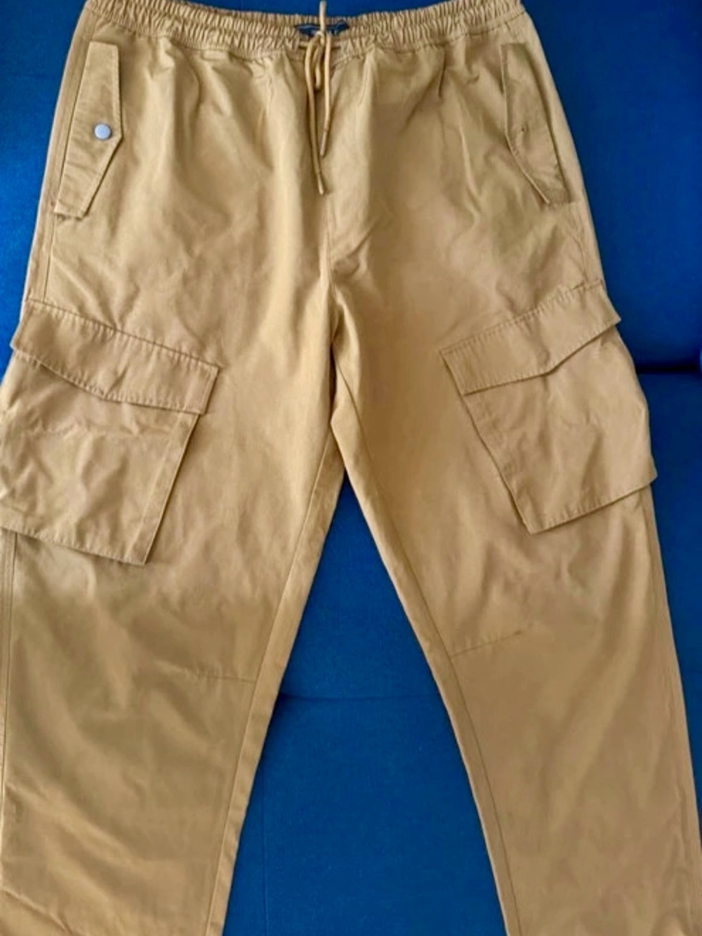 Forever 21 Men's Tan Cargo Jogger Pants
